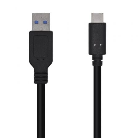 Cable USB 3.1 Tipo-C Aisens A107-0449/ USB Tipo-C Macho